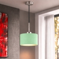 Eglo - LED luster na sajli TUNJA 1xE27/60W/230V Ø 20 cm zelena/crna