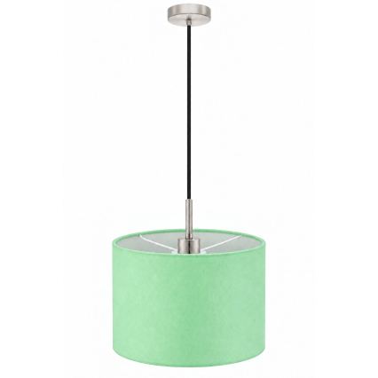 Eglo - LED luster na sajli TUNJA 1xE27/60W/230V Ø 20 cm zelena/crna