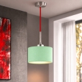 Eglo - LED luster na sajli TUNJA 1xE27/60W/230V Ø 20 cm zelena/crvena