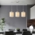 Eglo - LED luster na sajli TUNJA 3xE27/60W/230V krem