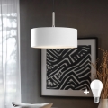 Eglo - LED Luster na užetu TUNJA 1xE27/60W/230V bijela