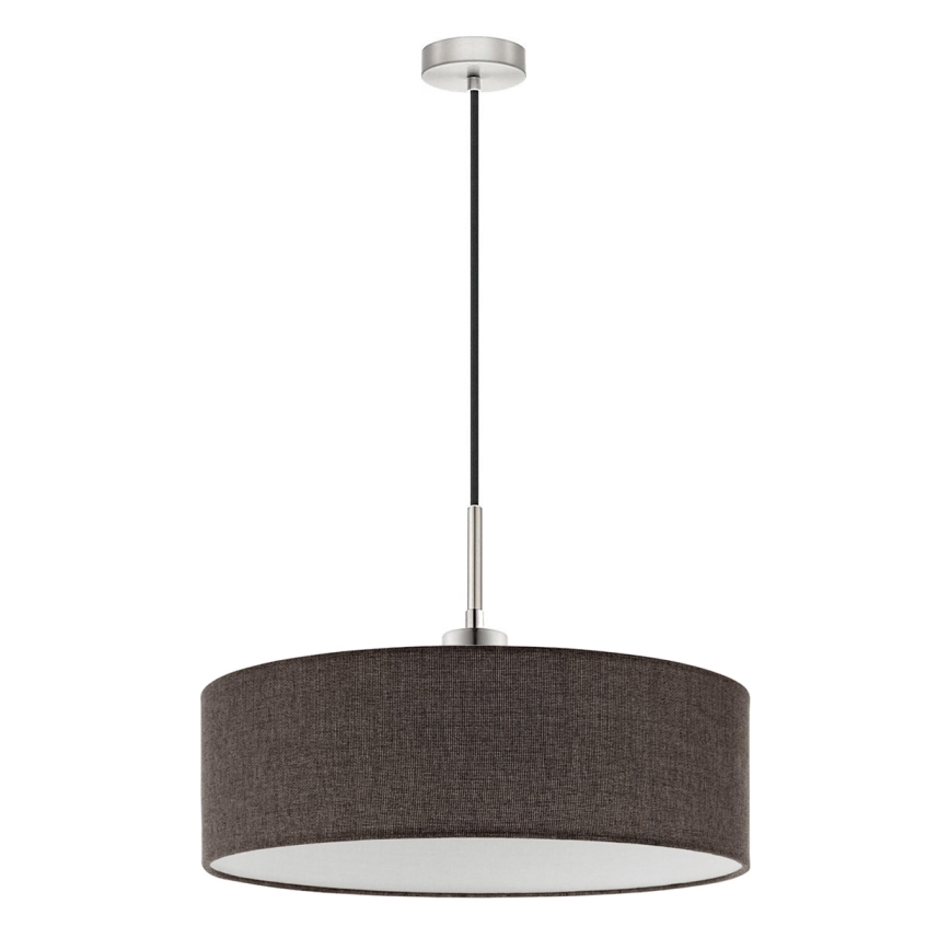 Eglo - LED Luster na užetu TUNJA 1xE27/60W/230V smeđa