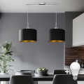 Eglo - LED Luster na užetu TUNJA 2xE27/60W/230V crna