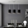 Eglo - LED Luster na užetu TUNJA 3xE27/60W/230V crna