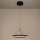 Eglo - LED luster s mogućnošću prigušivanja na sajli LED/34,5W/230V 2200–6500K crna + daljinsko upravljanje