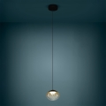 Eglo - LED luster s mogućnošću prigušivanja na sajli LED/5,8W/230V 2200-6500K bež/zadimljena + daljinski upravljač