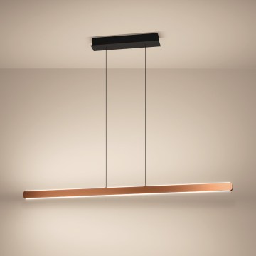 Eglo - LED luster s prigušivanjem na sajli LED/30W/230V 2200-6500K zlatna + daljinski upravljač