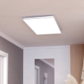 Eglo - LED nadgradni panel s mogućnošću prigušivanja LED/35,5W/230V 2700-6500K 120x60 cm bijela + daljinski upravljač