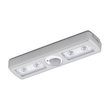 Eglo - LED Orijentacijska svjetiljka senzorska 4xLED/3xAAA