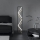 Eglo - LED podesiva podna lampa LED/23W/230V 2700-6500K crna/zlatna + daljinski upravljač