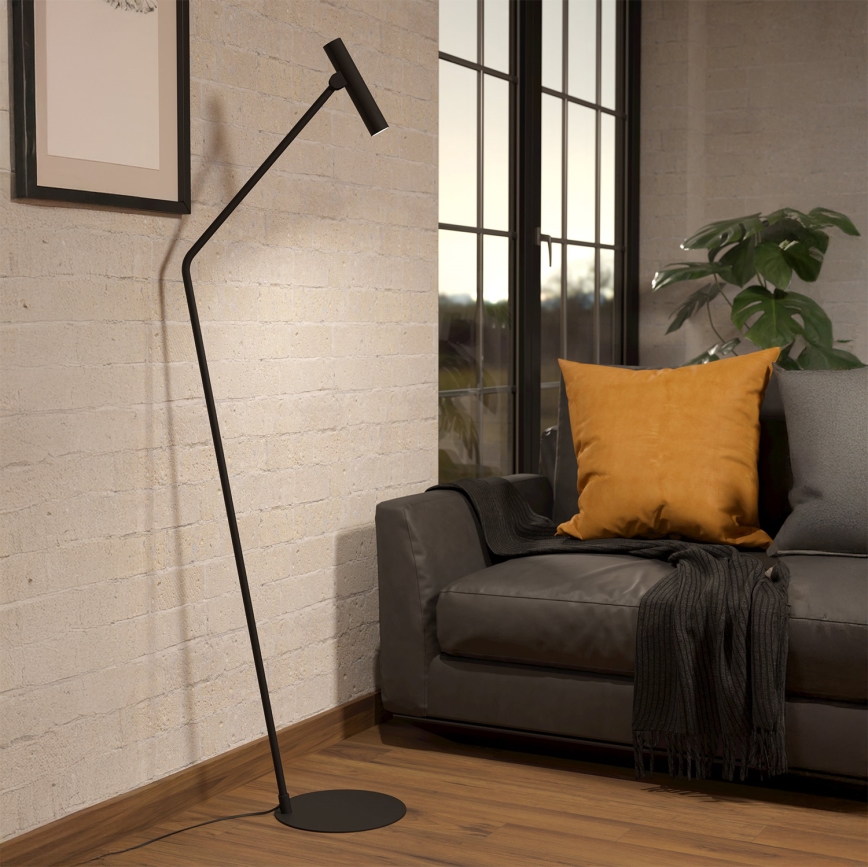 Eglo - LED Podna lampa LED/5W/230V 3000K crna