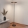 Eglo - LED podna lampa s mogućnošću prigušenja i senzorom pokreta 2xLED/19W/230V 2200-6500K smeđa
