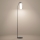 Eglo - LED podna lampa s mogućnošću prigušivanja LED/7W/230V + LED/1,6W 2200-6500K crni krom