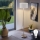 Eglo - LED  Podna lampa TUNJA 1xE27/60W/230V mat krom/bijela