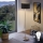 Eglo - LED Podna lampa TUNJA 1xE27/60W/230V mat krom/crna