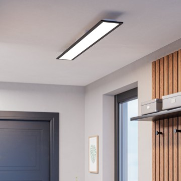Eglo - LED površinski montirani panel LED/28W/230V 2700/4000/6500K 120x15 cm crni
