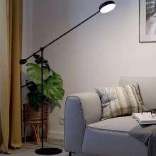 Eglo - LED Prigušiva dodirna podna lampa LED/24W/230V