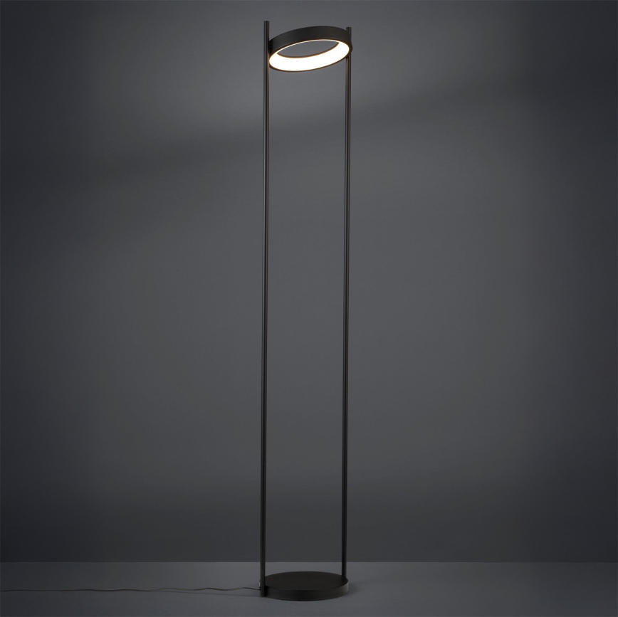 Eglo - LED Prigušiva podna lampa LED/20W/230V 3000K crna