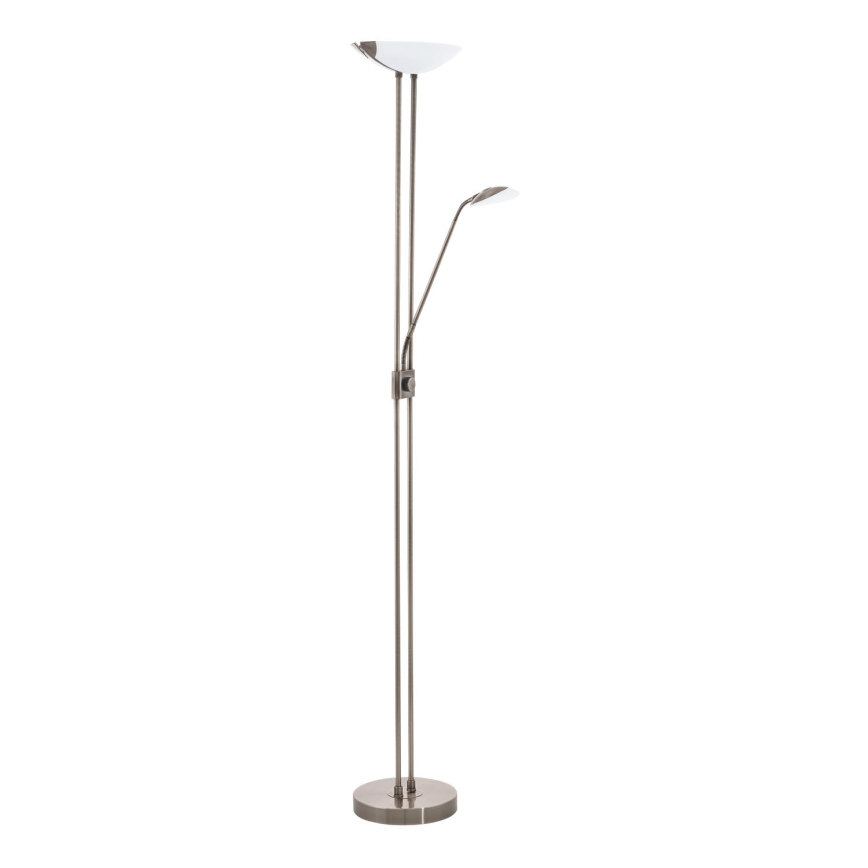 Eglo - LED Prigušiva podna lampa LED/20W + LED/2,5W brončana