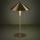 Eglo - LED Prigušiva stolna lampa LED/12W/230V 3000K zlatna