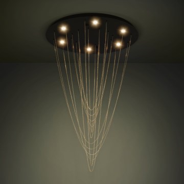 Eglo - LED Prigušiva stropna svjetiljka 6xLED/4,2W/230V 3000K