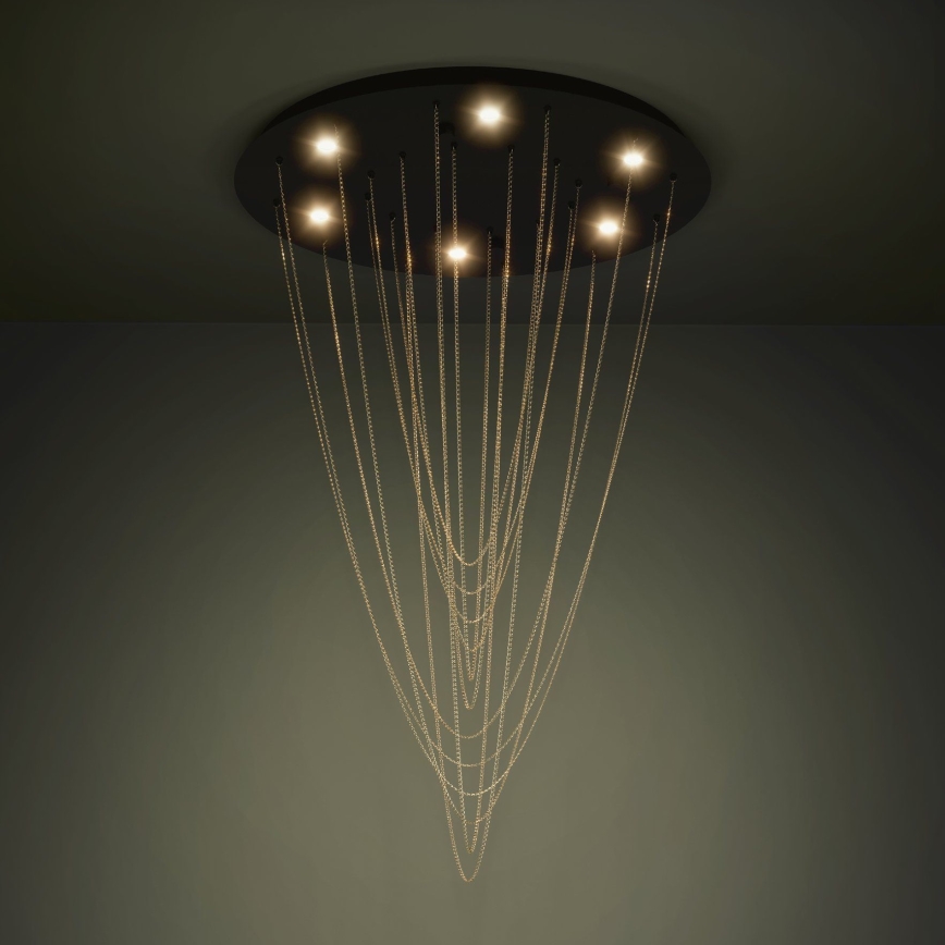 Eglo - LED Prigušiva stropna svjetiljka 6xLED/4,2W/230V 3000K