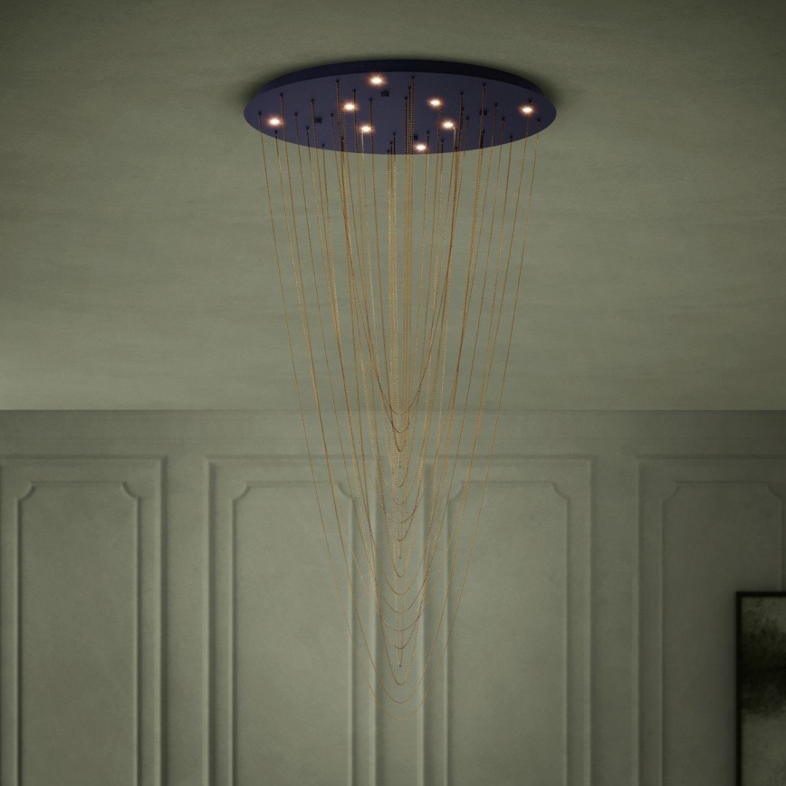 Eglo - LED Prigušiva stropna svjetiljka 8xLED/4,2W/230V 3000K