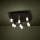 Eglo - LED Prigušiva stropna svjetiljka 9xLED/3,1W/230V 3000K antracit/zlatna