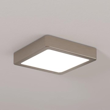Eglo - LED Prigušiva stropna svjetiljka LED/11W/230V mat krom