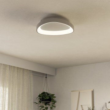 Eglo - LED Prigušiva stropna svjetiljka LED/12W/230V 2700-6500K bijela + daljinski upravljač