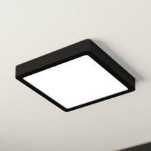 Eglo - LED Prigušiva stropna svjetiljka LED/17W/230V crna