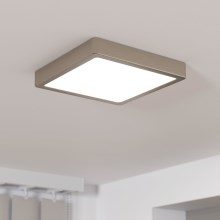 Eglo - LED Prigušiva stropna svjetiljka LED/17W/230V krom