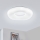 Eglo - LED Prigušiva stropna svjetiljka LED/18W/230V + daljinski upravljač