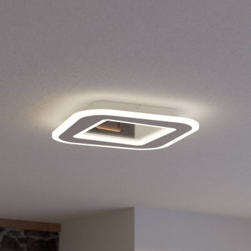 Eglo - LED Prigušiva stropna svjetiljka LED/20W/230V 2700-6500K bijela + daljinski upravljač