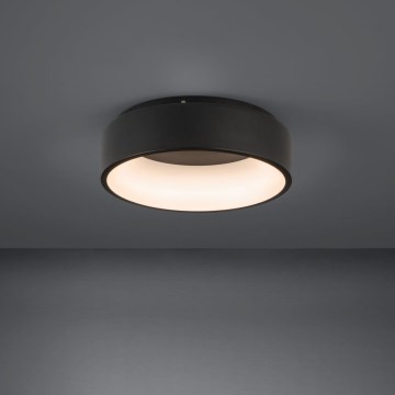 Eglo - LED Prigušiva stropna svjetiljka LED/25,5W/230V 3000K crna