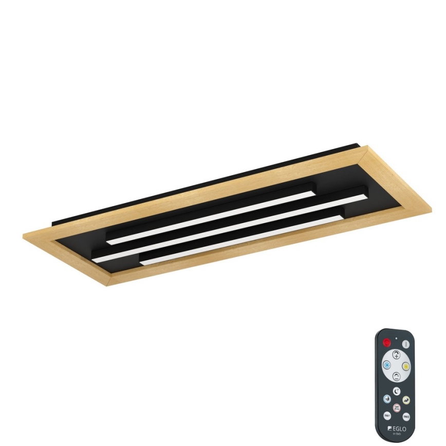 Eglo - LED Prigušiva stropna svjetiljka LED/32,1W/230V + daljinski upravljač