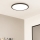 Eglo - LED Prigušiva stropna svjetiljka LED/33,5W/230V pr. 45 cm crna