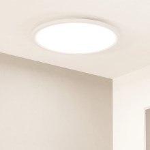 Eglo - LED Prigušiva stropna svjetiljka LED/41W/230V pr. 60 cm bijela