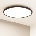 Eglo - LED Prigušiva stropna svjetiljka LED/41W/230V pr. 60 cm crna