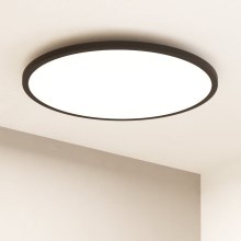 Eglo - LED Prigušiva stropna svjetiljka LED/41W/230V pr. 60 cm crna