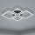 Eglo - LED Prigušiva stropna svjetiljka LED/42W/230V