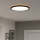 Eglo - LED Prigušiva stropna svjetiljka za kupaonicu LED/18,5W/230V 2700-6500K pr. 38,9 cm IP44 crna + daljinski upravljač