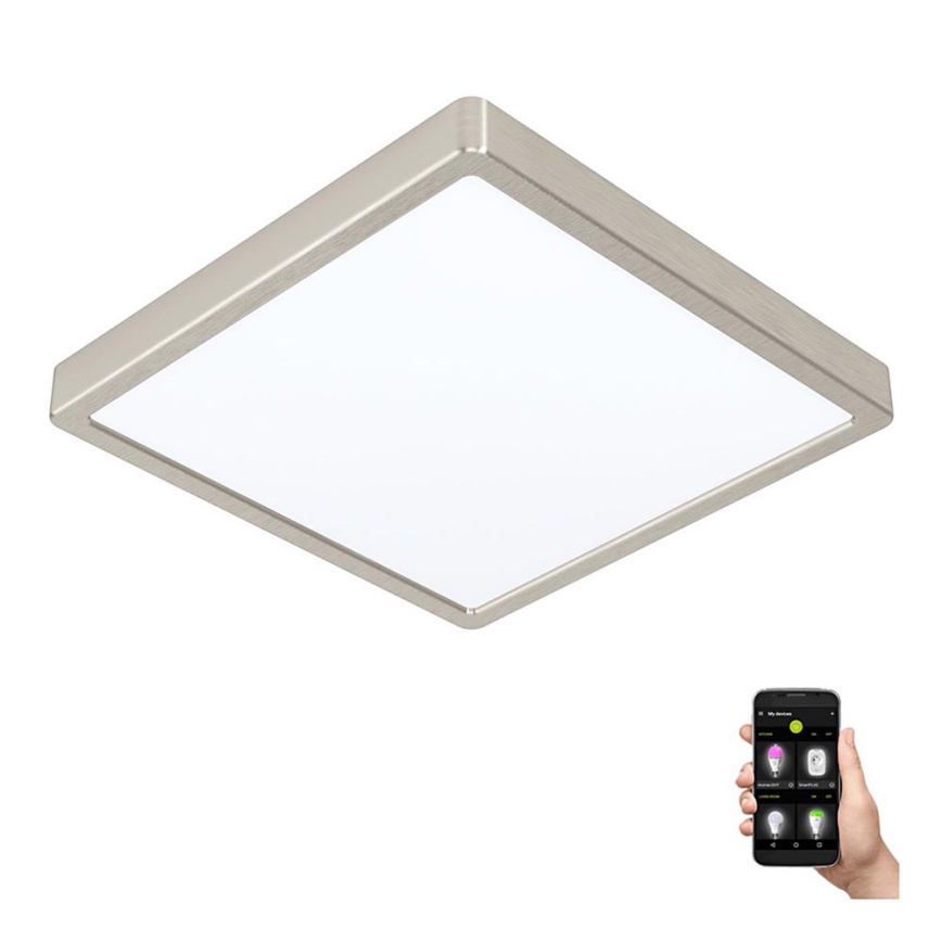 Eglo - LED Prigušiva stropna svjetiljka za kupaonicu LED/19,5W/230V 2700-6500K IP44 ZigBee