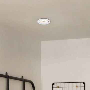 Eglo - LED Prigušiva ugradbena svjetiljka LED/4,9W/230V bijela