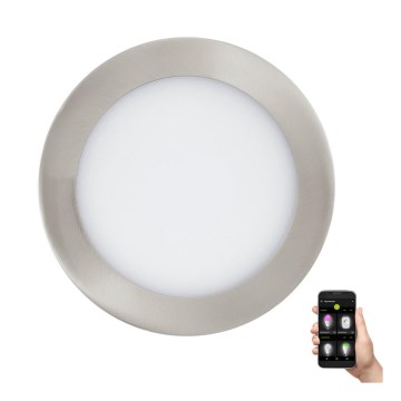 Eglo - LED Prigušiva ugradbena svjetiljka za kupaonicu LED/10,5W/230V IP44 ZigBee