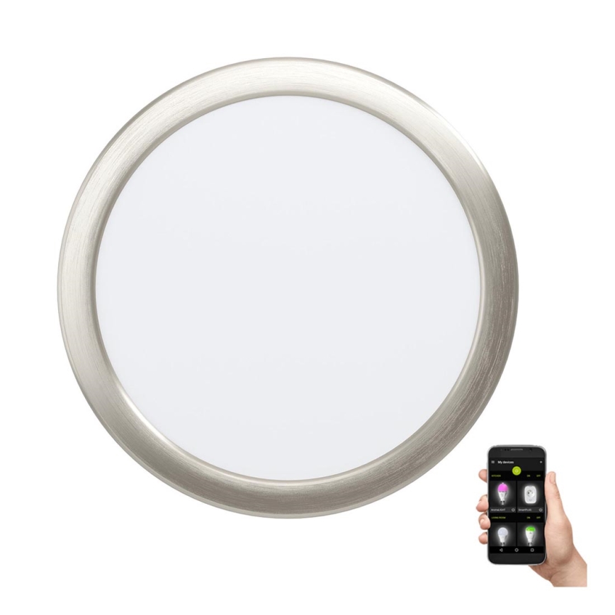 Eglo - LED Prigušiva ugradbena svjetiljka za kupaonicu LED/16,5W/230V IP44 ZigBee