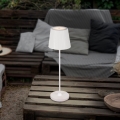 Eglo - LED prigušiva vanjska punjiva stolna svjetiljka LED/3,8W/5V 2400/3000/4000K 2000 mAh IP44 bijela