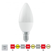 EGLO - LED Prigušiva žarulja E14/6W/230V 3000K