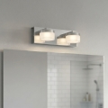 Eglo - LED Prigušiva zidna svjetiljka za kupaonicu 2xLED/7,2W/ IP44