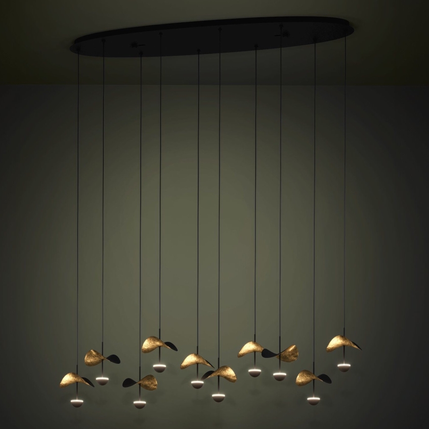 Eglo - LED Prigušivi luster na sajli 10xLED/2,3W/230V 3000K